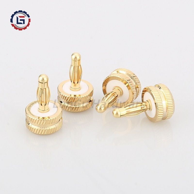 Hi-End hifi pure copper terminal cover Gold-Plated protection Connector